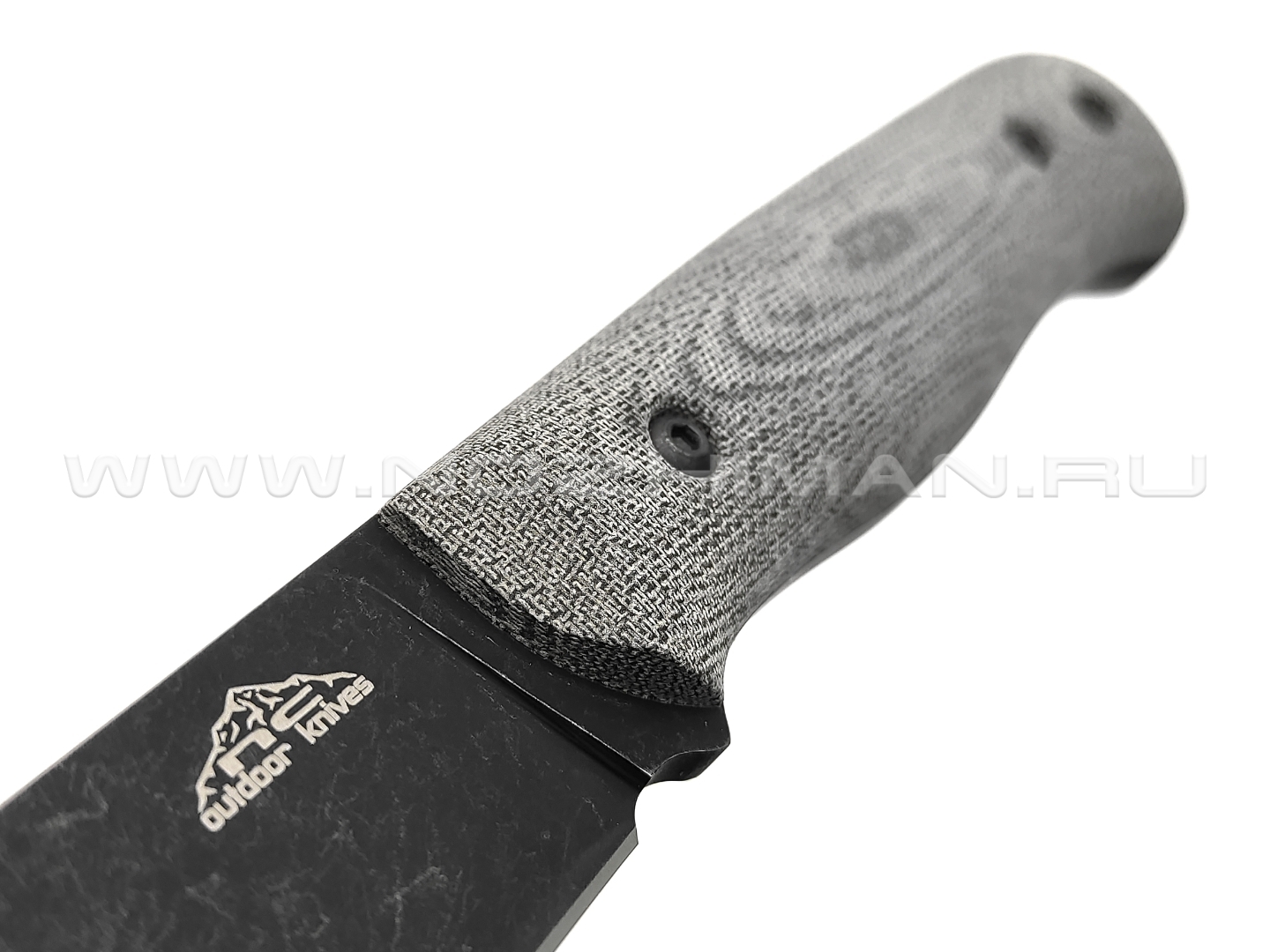 N.C.Custom нож Booster сталь X105 blackwash, рукоять микарта, ножны kydex