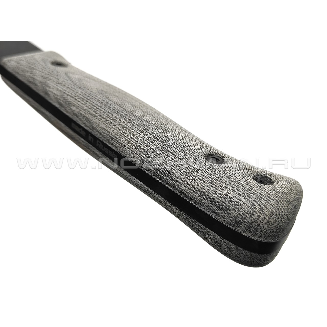 N.C.Custom нож Booster сталь X105 блэквош, рукоять микарта, ножны kydex