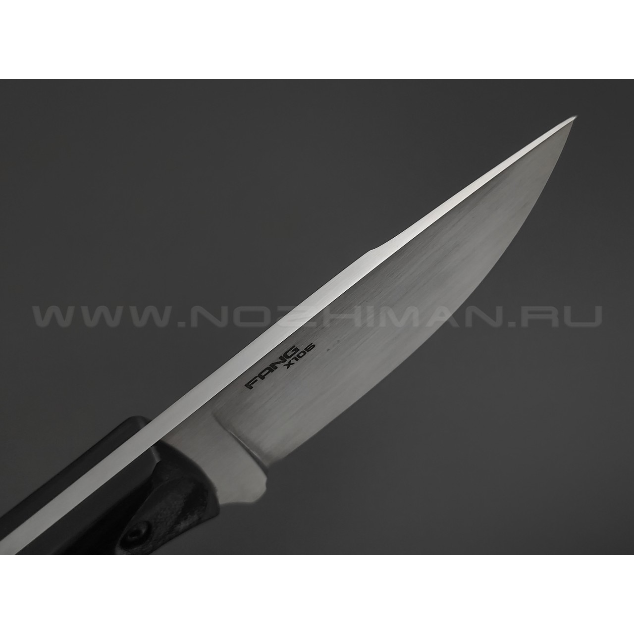 N.C.Custom нож Fang сталь X105 satin, рукоять G10 black