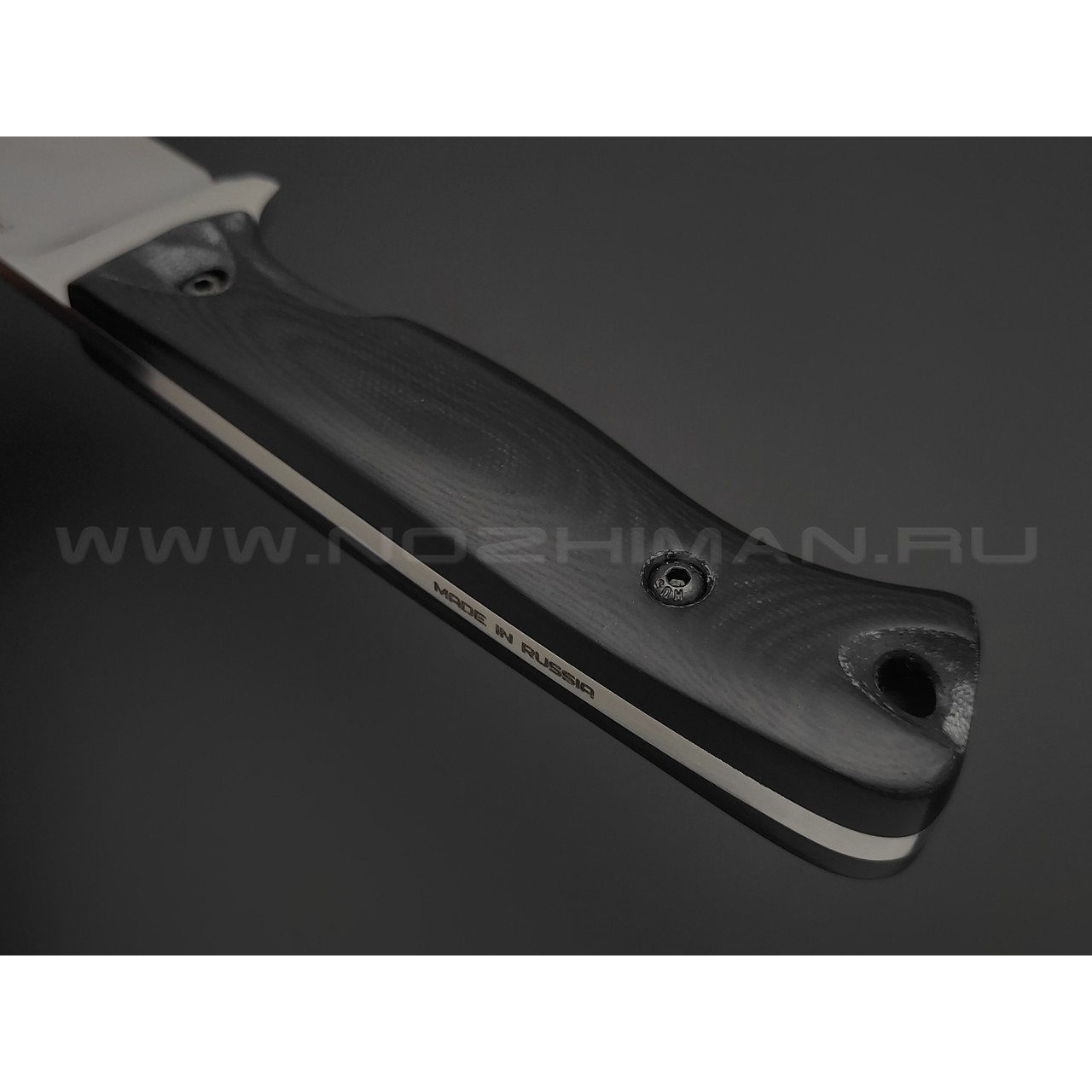 N.C.Custom нож Fang сталь X105 satin, рукоять G10 black