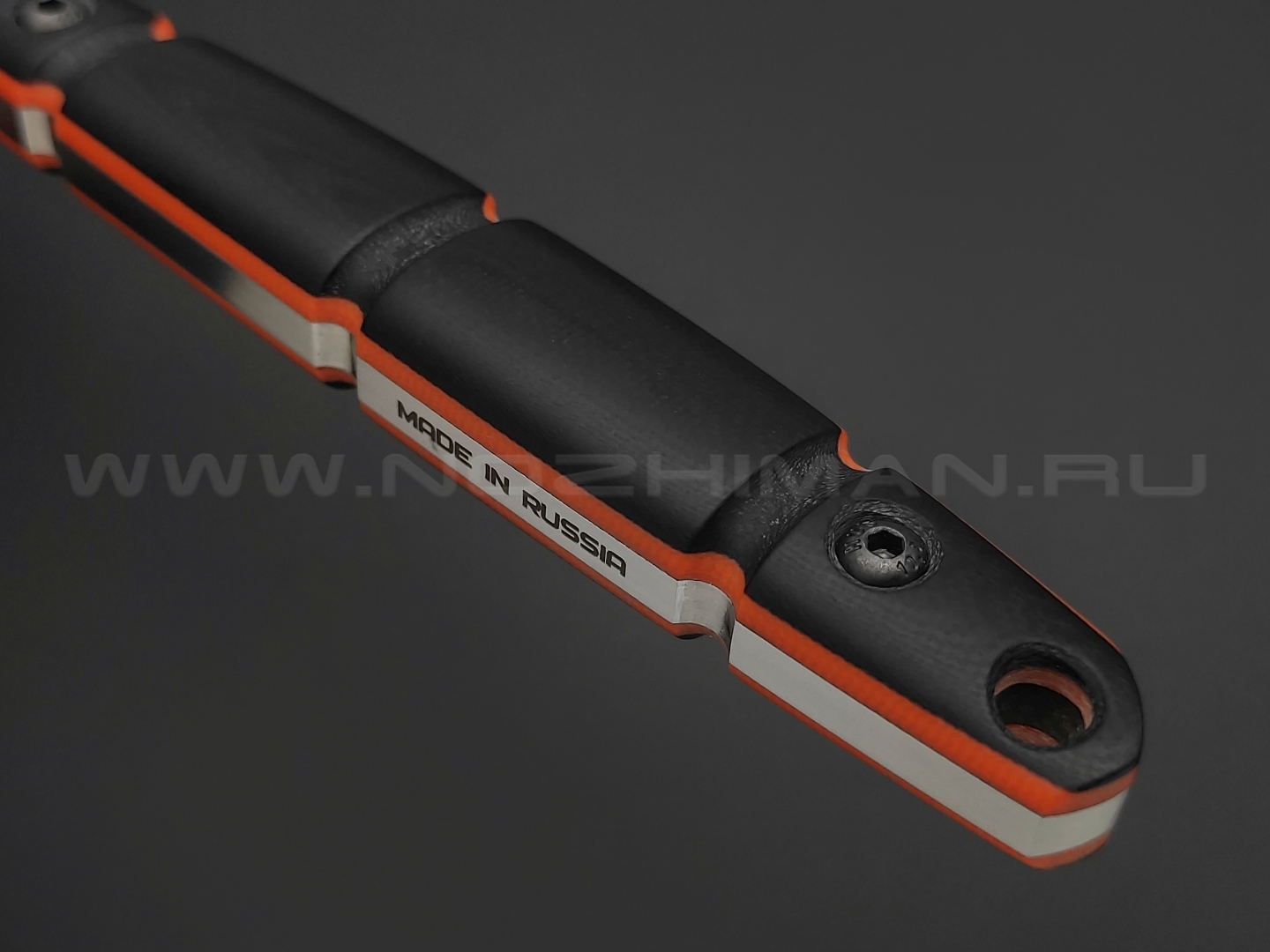 N.C.Custom нож Viper сталь X105 satin, рукоять G10 black & orange