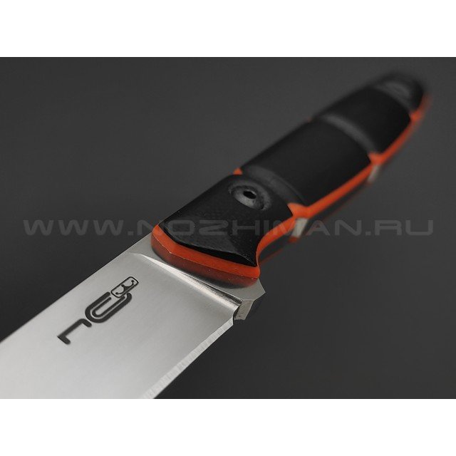 N.C.Custom нож Viper сталь Aus-10 satin, рукоять G10 black & orange