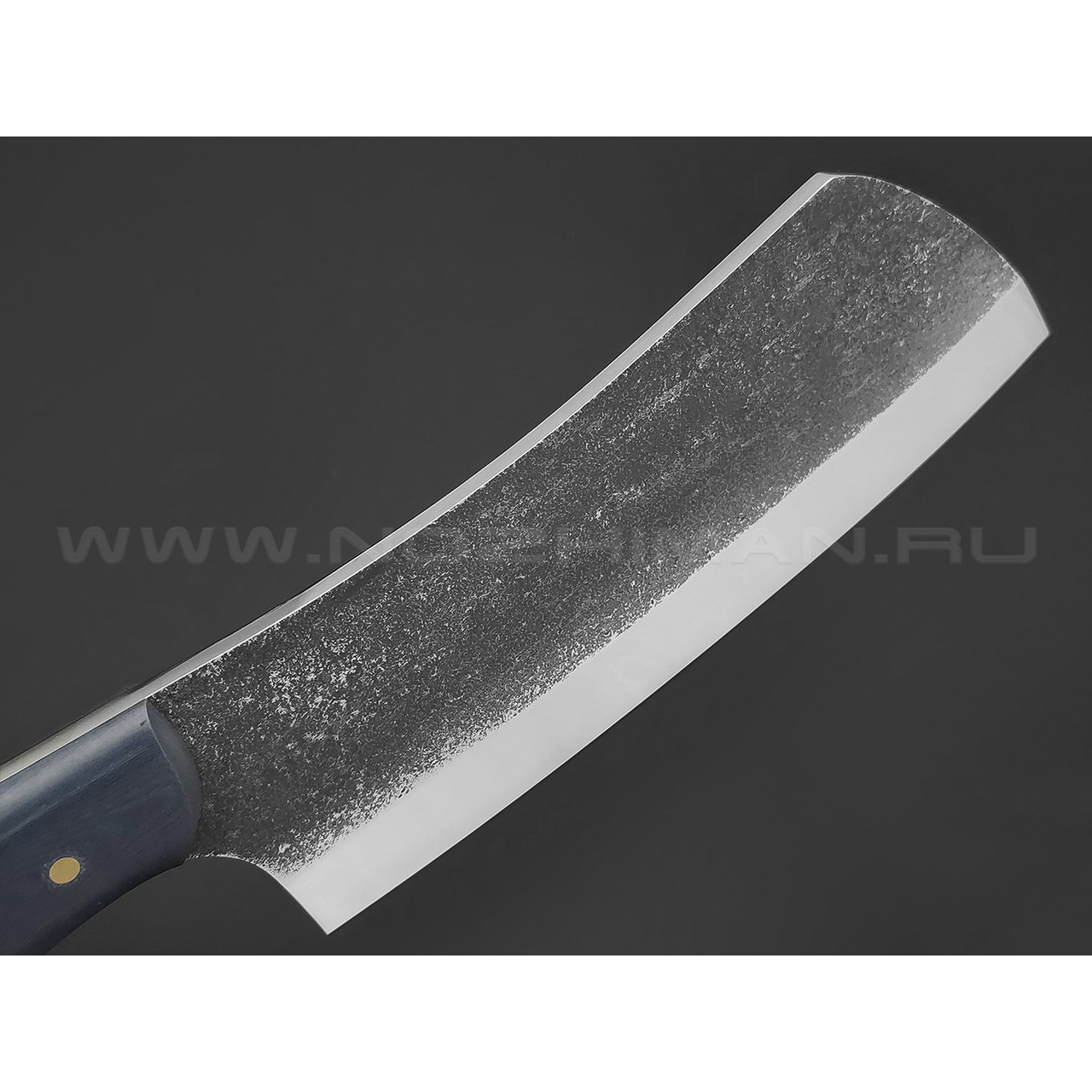 Товарищество Завьялова кухонная тяпка для мяса №2 сталь N690, рукоять G10 grey