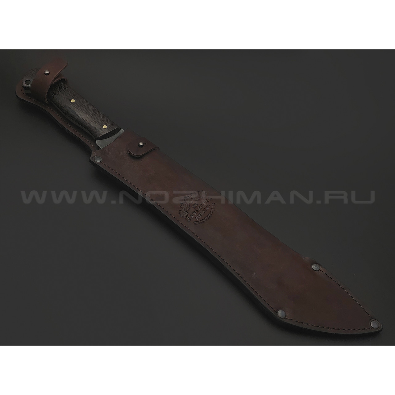 Товарищество Завьялова мачете Троп-1 сталь 95Х18 ковка, рукоять Дерево венге
