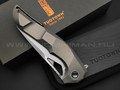 TuoTown нож Allosaurus Limited сталь M390 bead-blast & satin, рукоять Titanium TC4 Grey