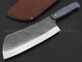 Товарищество Завьялова кухонная тяпка для мяса №1 сталь N690, рукоять G10 grey