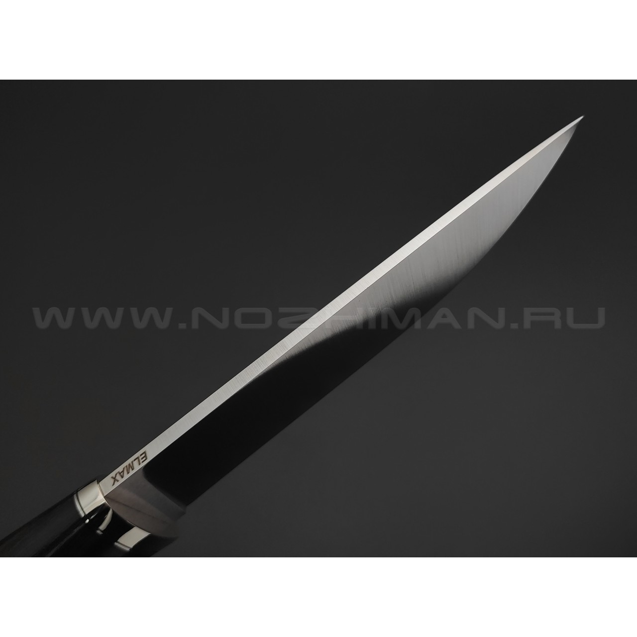 Кузница Ковчег нож Скаут сталь Elmax, рукоять Ironwood, blackwood, мельхиор
