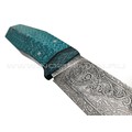 Дмитрий Болбат нож из стали S390 худ. травление, рукоять Alutex twill green, carbon fiber Дмитрий Болбат нож из стали S390 худ. травление, рукоять Alutex twill green, carbon fiber