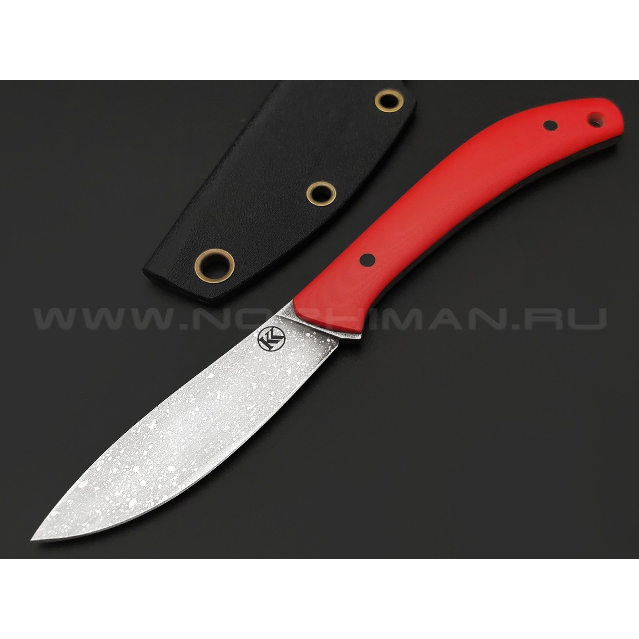 Кирилл Козлов нож Птичий Скальпель сталь VG-10, рукоять G10 red