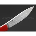 Кирилл Козлов нож Птичий Скальпель сталь VG-10, рукоять G10 red