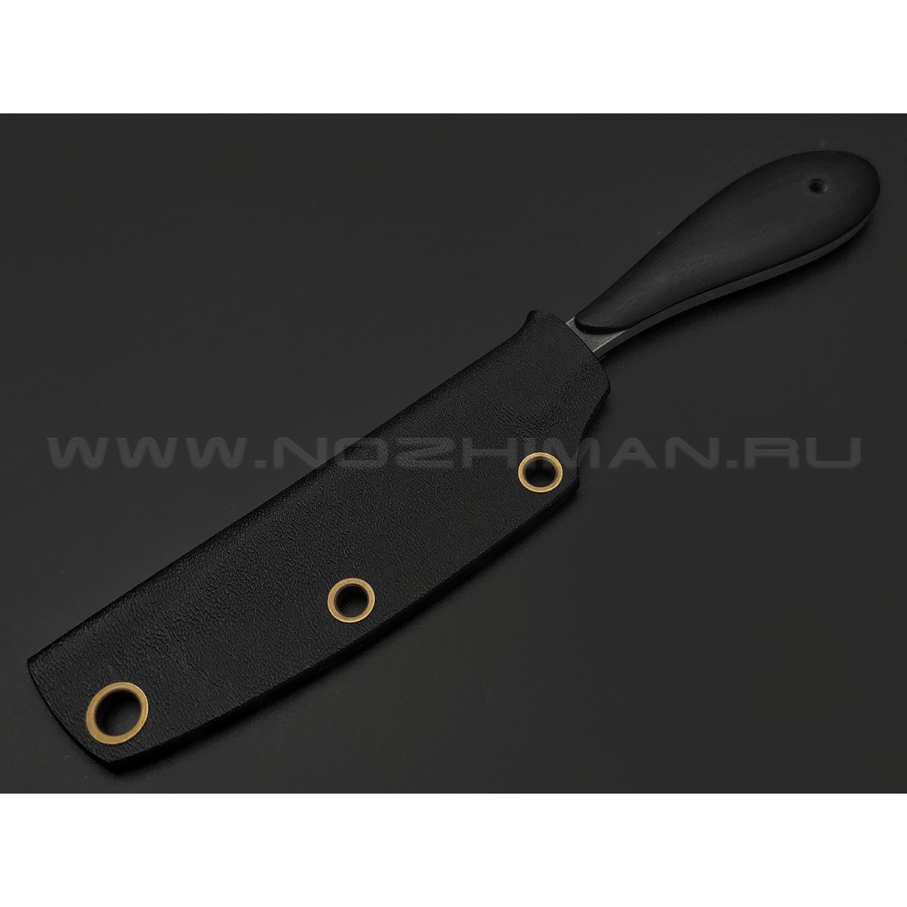 Кирилл Козлов нож Осока сталь Aus-10Co, рукоять G10 black