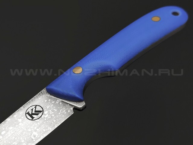 Кирилл Козлов нож Детский сталь N690, рукоять G10 blue
