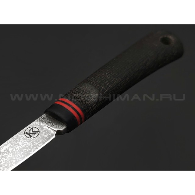 Кирилл Козлов нож Миниатюр сталь M390, рукоять Micarta black, G10