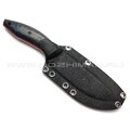 Богдан Гоготов нож NBG-64 сталь Cromax травление, рукоять Chaotic carbon fiber blue Богдан Гоготов нож NBG-64 сталь Cromax травление, рукоять Chaotic carbon fiber blue