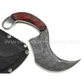 Богдан Гоготов нож NBG-71 сталь 95Х18 травление, рукоять G10 chaotic black & red Богдан Гоготов нож NBG-71 сталь 95Х18 травление, рукоять G10 chaotic black & red