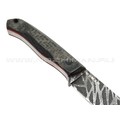 Богдан Гоготов нож NBG-57 сталь 95Х18 травление, рукоять Carbon fiber
