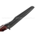 Богдан Гоготов нож NBG-69 сталь N690 травление, рукоять G10 black & red Богдан Гоготов нож NBG-69 сталь N690 травление, рукоять G10 black & red