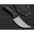 Богдан Гоготов нож NBG-56 сталь 95Х18 травление, рукоять Carbon fiber Богдан Гоготов нож NBG-56 сталь 95Х18 травление, рукоять Carbon fiber