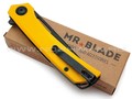 Mr.Blade складной нож Finch сталь Aus-8 bw, рукоять G10 yellow