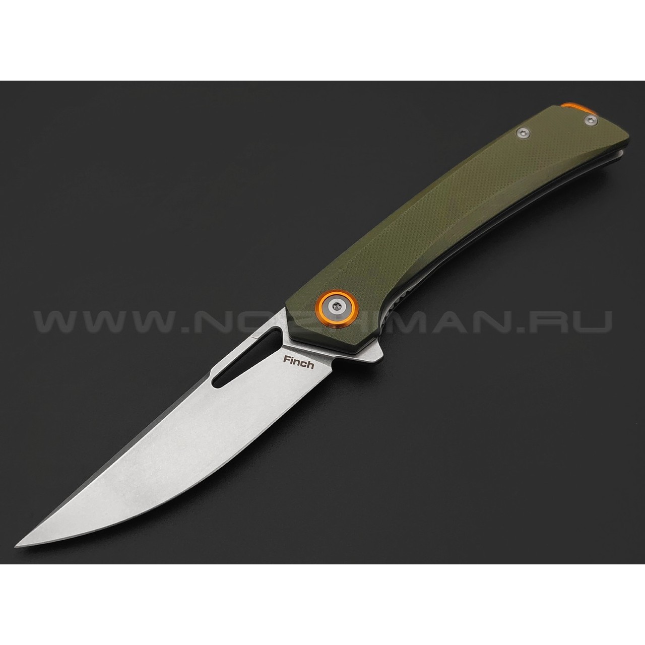 Mr.Blade складной нож Finch сталь Aus-8 sw, рукоять G10 olive