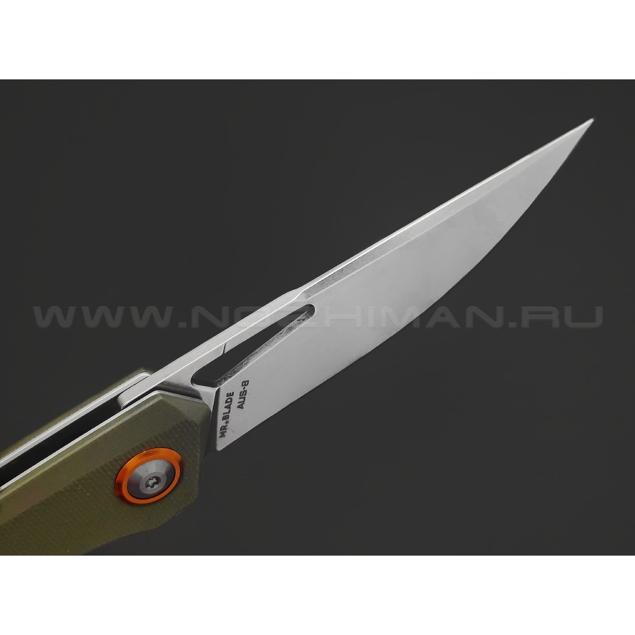 Mr.Blade складной нож Finch сталь Aus-8 sw, рукоять G10 olive