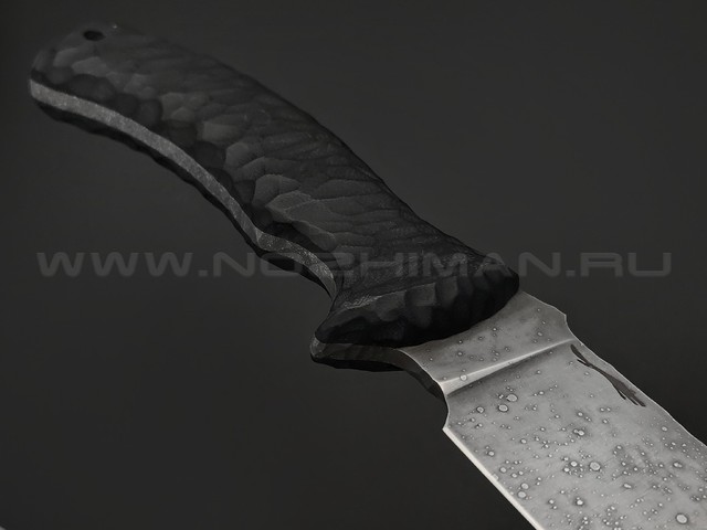 Волчий Век нож Команданте Custom сталь N690 WA травление, рукоять G10 black, карбон