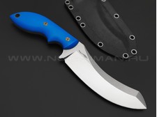 Волчий Век нож Кондрат 12 сталь N690 WA satin, рукоять G10 blue, мозаичные пины