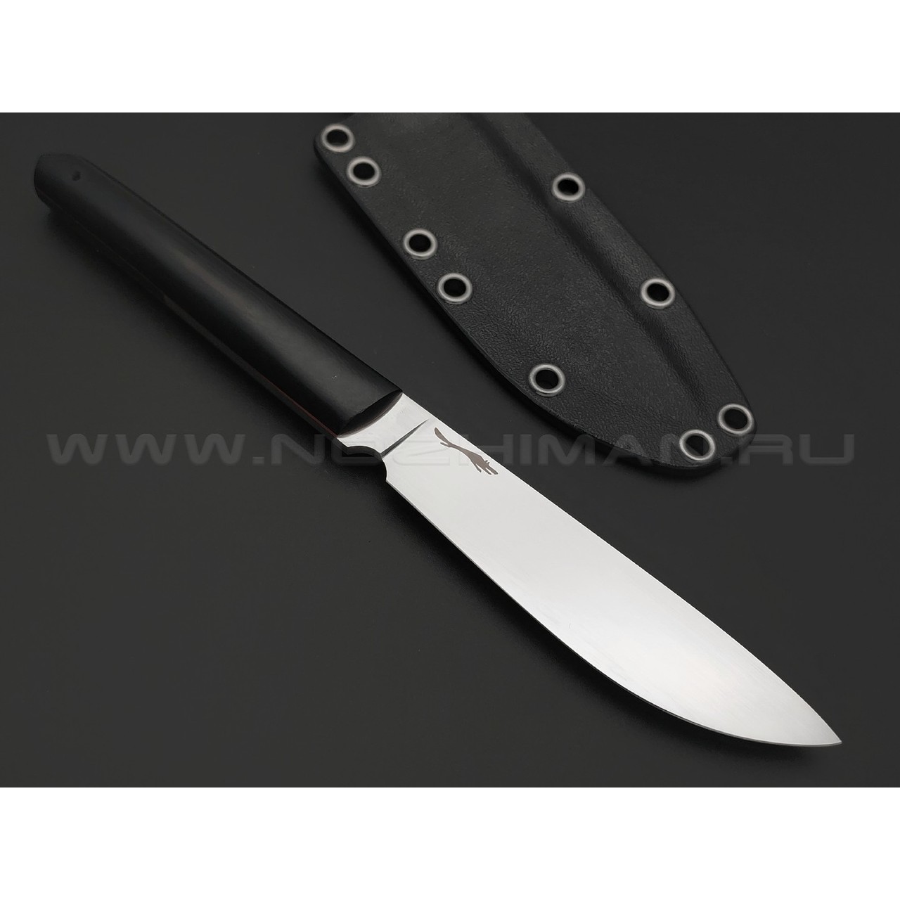 Волчий Век нож Тезис Custom сталь M390 WA ручной сатин, рукоять G10 black, карбон