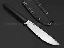 Волчий Век нож Тезис Custom сталь M390 WA ручной сатин, рукоять G10 black, карбон