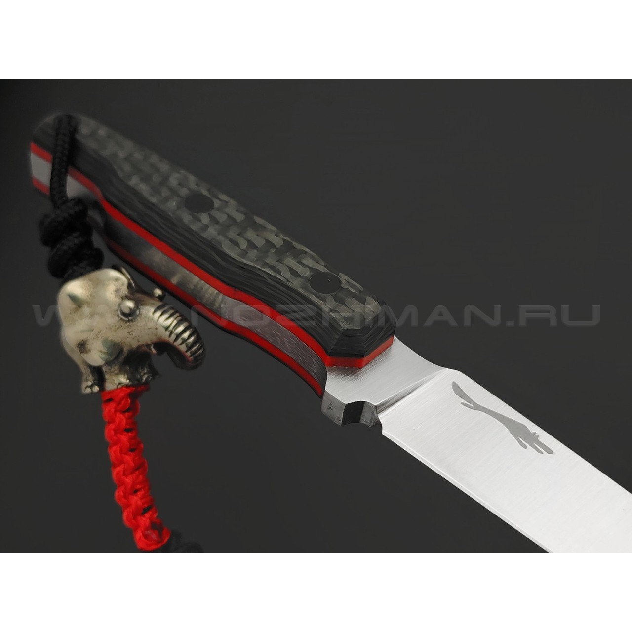 Волчий Век нож Невралгия EDC версия, сталь Magnacut WA satin, рукоять Carbon fiber, G10