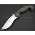 Нож Cold Steel Spartan Lynn Thompson Signature 21STAA сталь CPM S35VN, рукоять G10 OD green