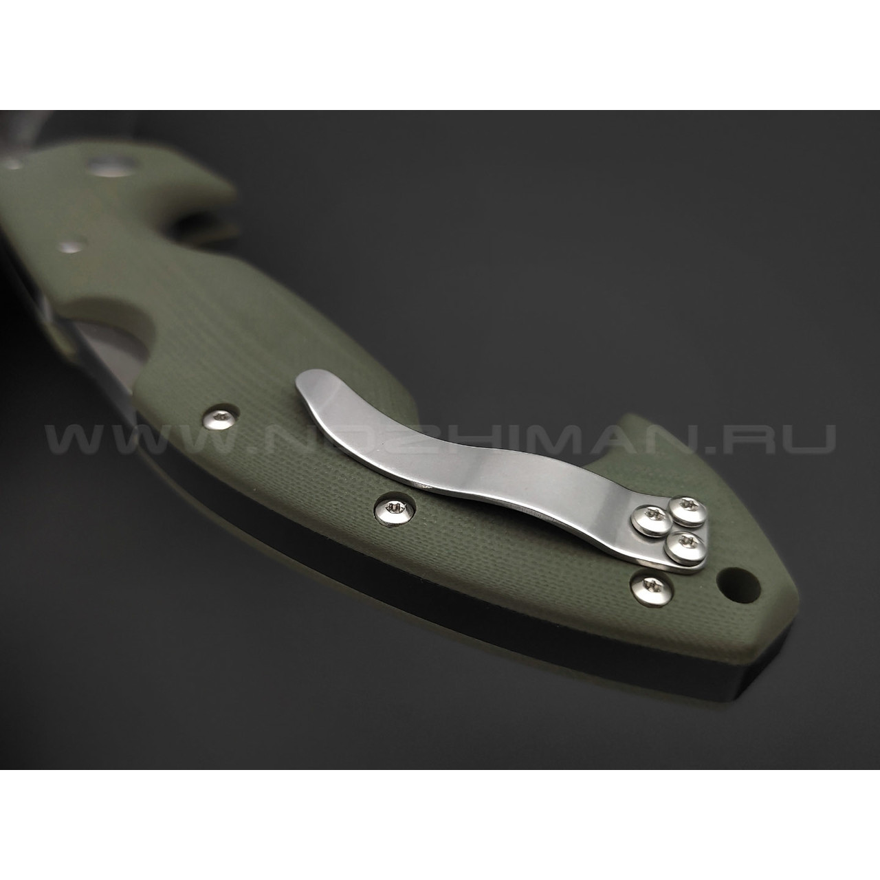 Нож Cold Steel Spartan Lynn Thompson Signature 21STAA сталь CPM S35VN, рукоять G10 OD green