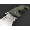 Нож Cold Steel Spartan Lynn Thompson Signature 21STAA сталь CPM S35VN, рукоять G10 OD green