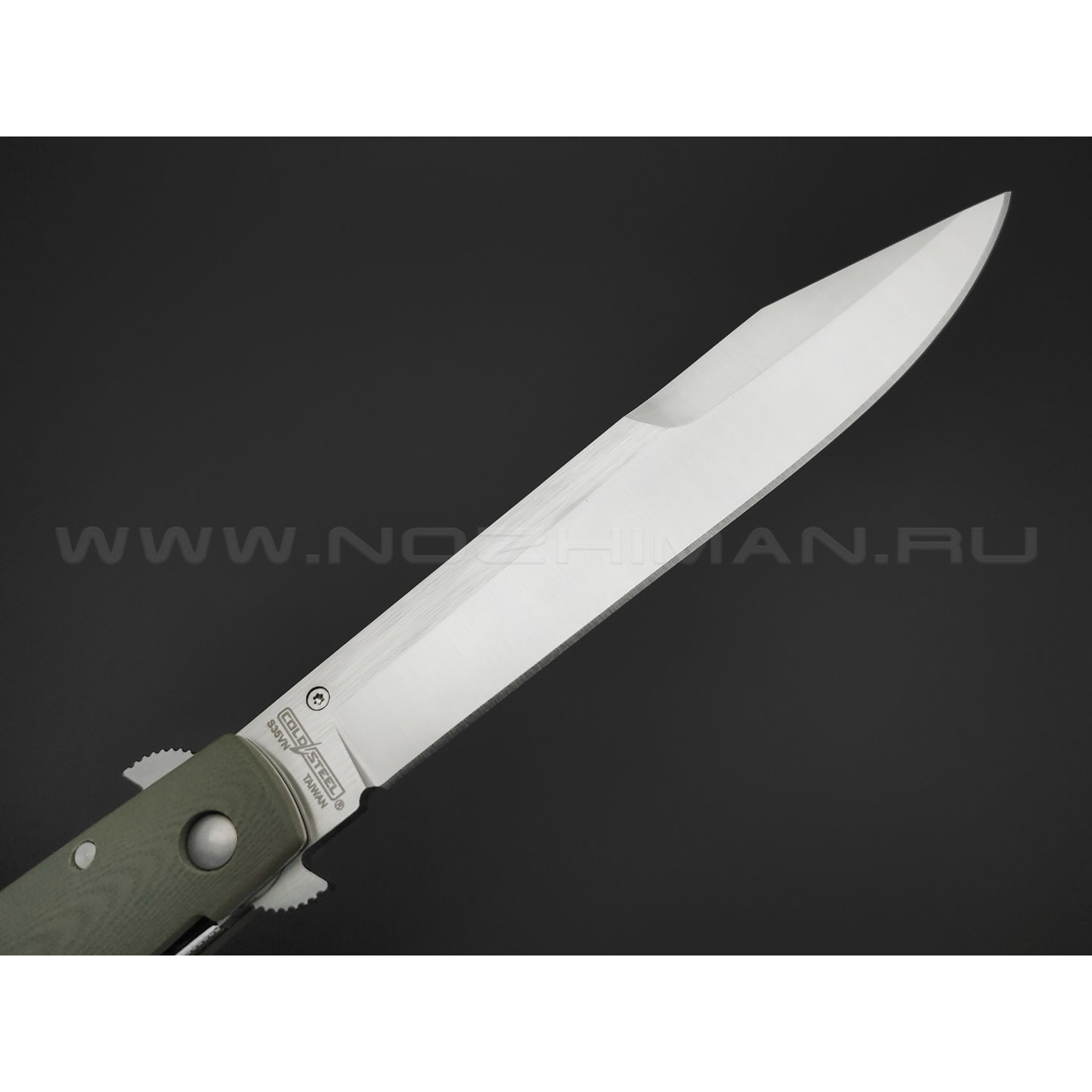 Нож Cold Steel Ti-Lite 6" Lynn Thompson Signature 26C6AA сталь CPM S35VN, рукоять G10 OD green