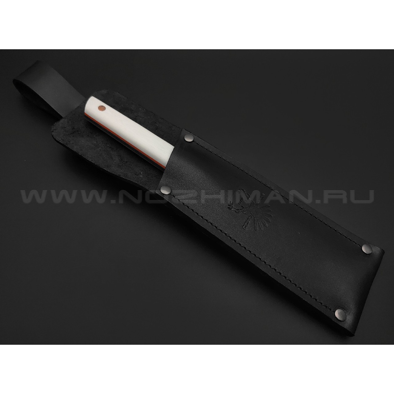 7 ножей нож Шеф сталь VG-10 satin, рукоять G10 white & orange