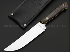 7 ножей нож ТехноПчак сталь N690 satin, рукоять Carbon fiber, G10 black & yellow