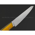 7 ножей нож Су-шеф сталь VG-10 satin, рукоять G10 yellow