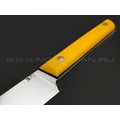 7 ножей нож Су-шеф сталь VG-10 satin, рукоять G10 yellow