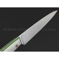 7 ножей нож Су-шеф сталь N690 satin, рукоять G10 white & green 7 ножей нож Су-шеф сталь N690 satin, рукоять G10 white & green