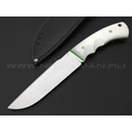 7 ножей нож Беркут XL сталь K340 satin, рукоять G10 white 7 ножей нож Беркут XL сталь K340 satin, рукоять G10 white