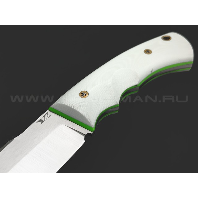 7 ножей нож Беркут XL сталь K340 satin, рукоять G10 white