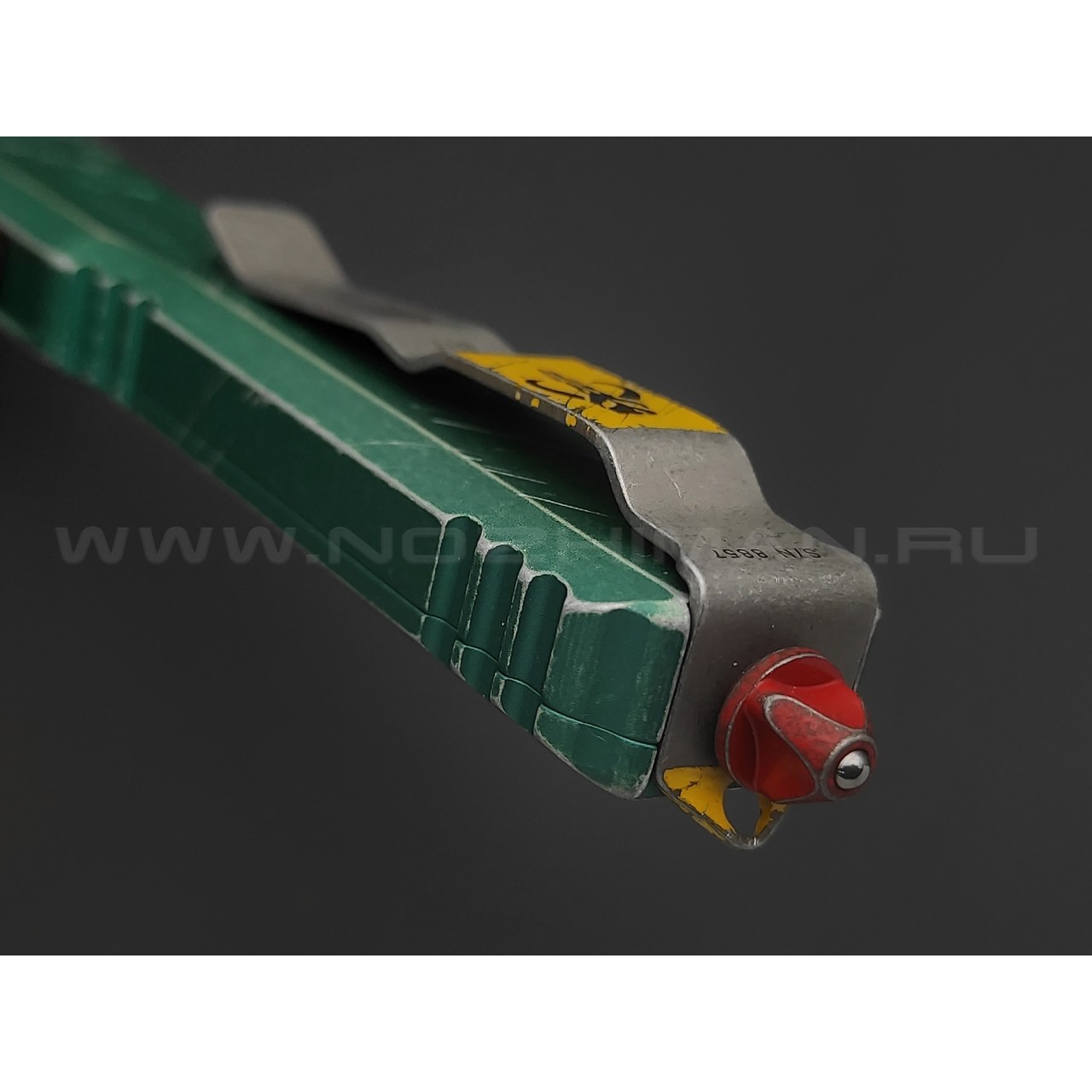 Нож Microtech Ultratech Bounty Hunter T/E 123-10BH сталь M390, рукоять Алюминий 6061-T6
