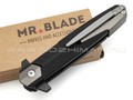 Mr.Blade складной нож Legion сталь D2 black, рукоять G10 black, aluminium