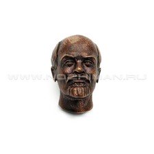 Бусинка на нож "Ленин" бронза