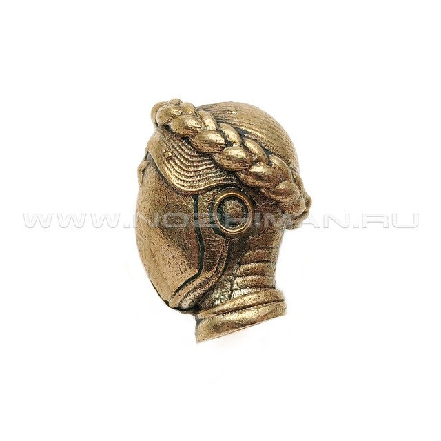 Бусинка на нож "Атомик" латунь