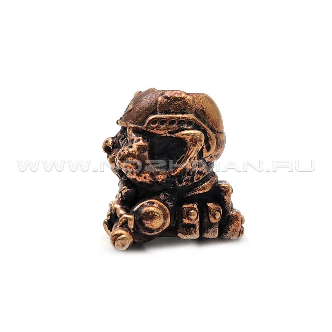 Бусинка на нож "Military Cats - Кот спецназ" бронза