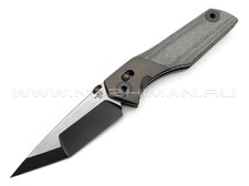 Нож Bestech Cetus BT2304A сталь M390 PVD-Satin, рукоять Micarta canvas black, titanium black bronze