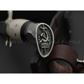 Товарищество Завьялова нож Финка НКВД сталь M390, рукоять Рог лося, штифты, граб, мельхиор Товарищество Завьялова нож Финка НКВД сталь M390, рукоять Рог лося, штифты, граб, мельхиор