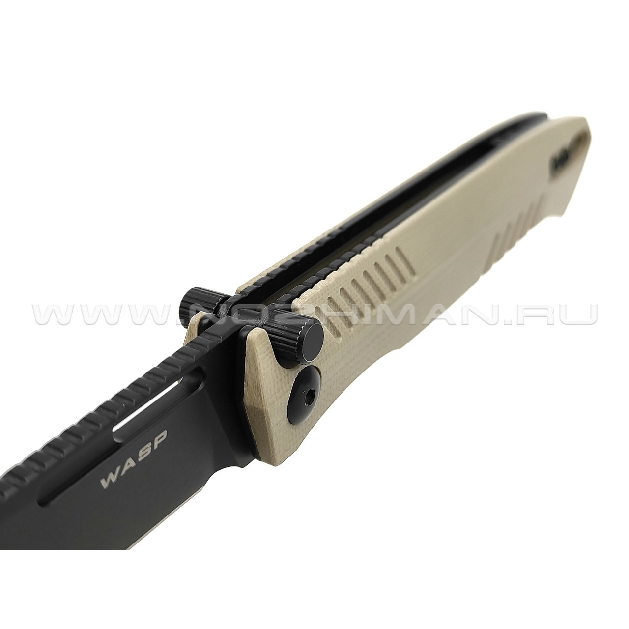 Mr.Blade складной нож Wasp сталь D2 bw, рукоять G10 tan