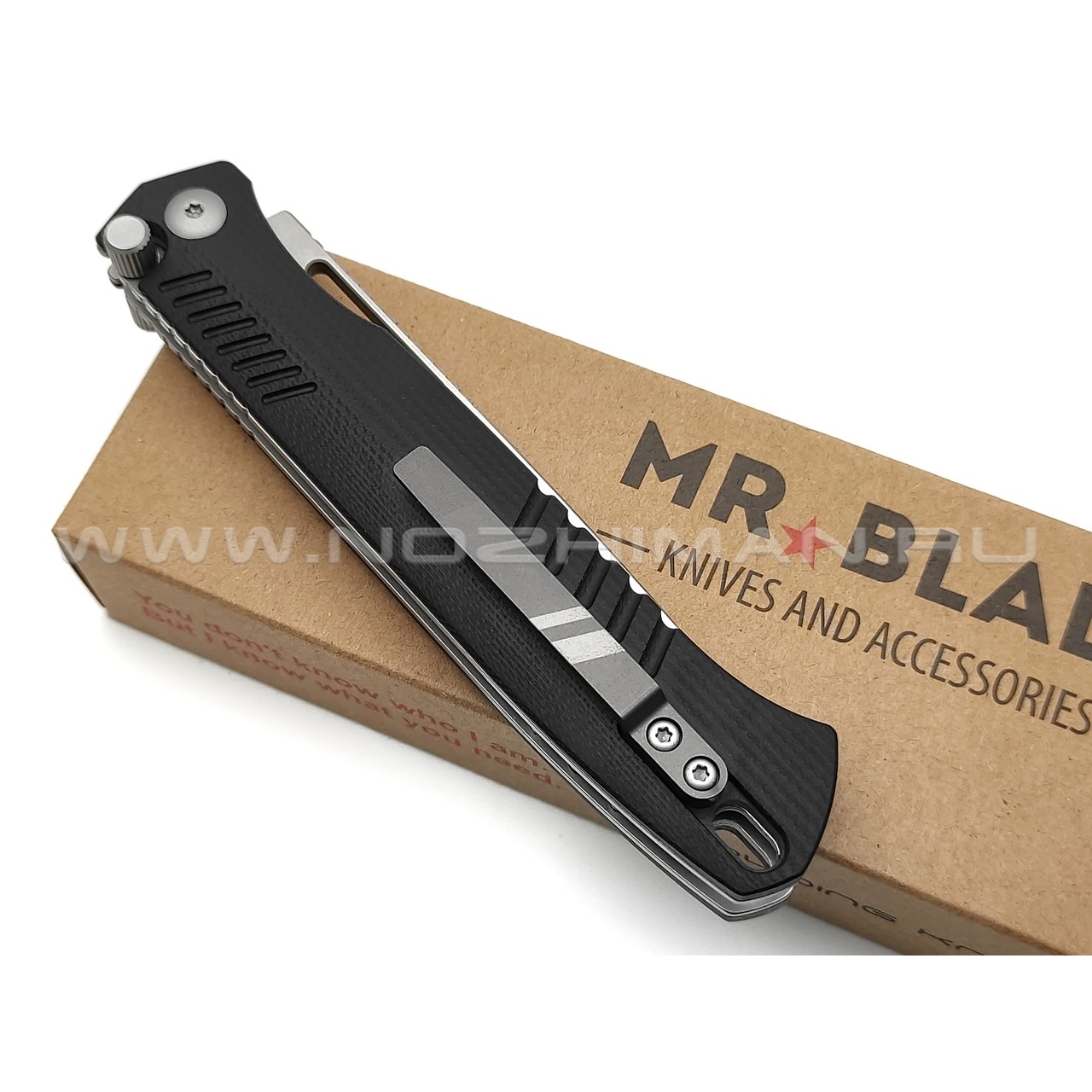 Mr.Blade складной нож Wasp сталь D2 sw, рукоять G10 black